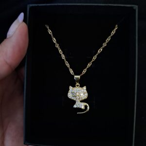 Collar Gato Blanco