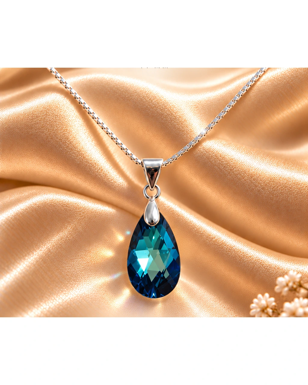 Collar Gota Océano Esmeralda — imagen principal