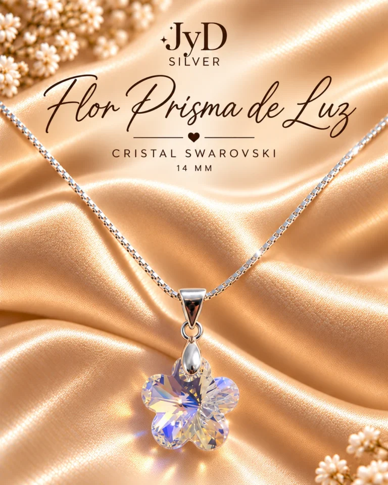 Collar Flor Prisma de Luz