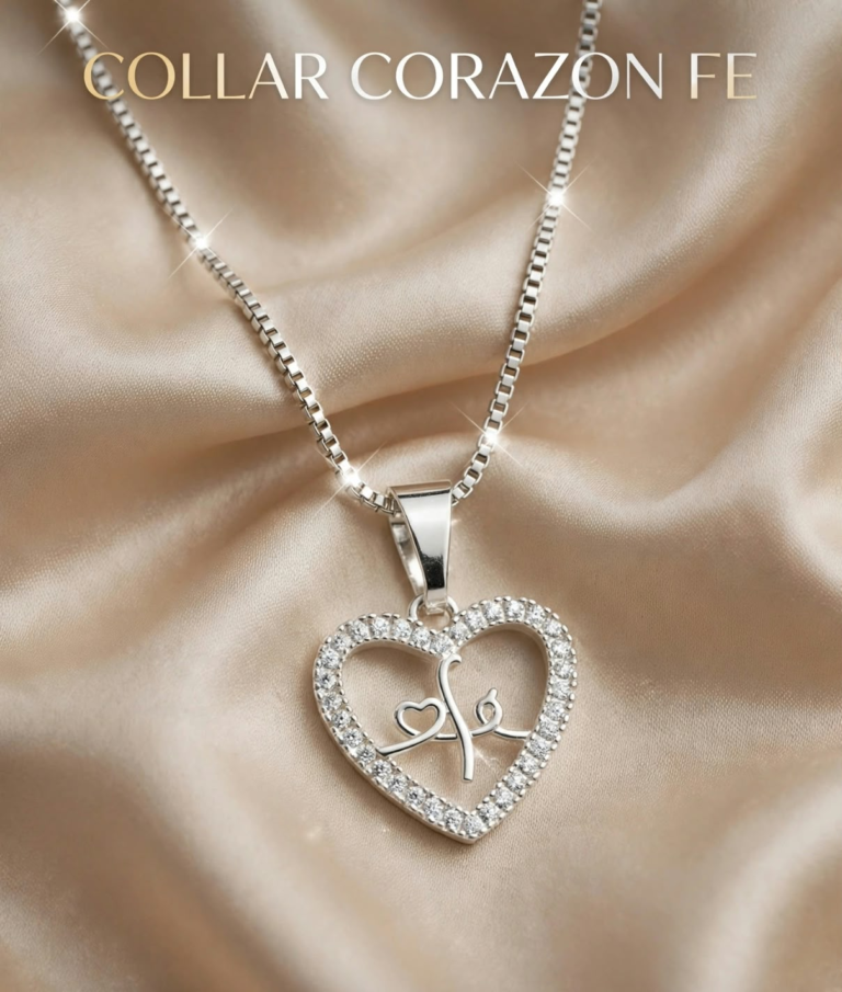 Collar Corazón Fe