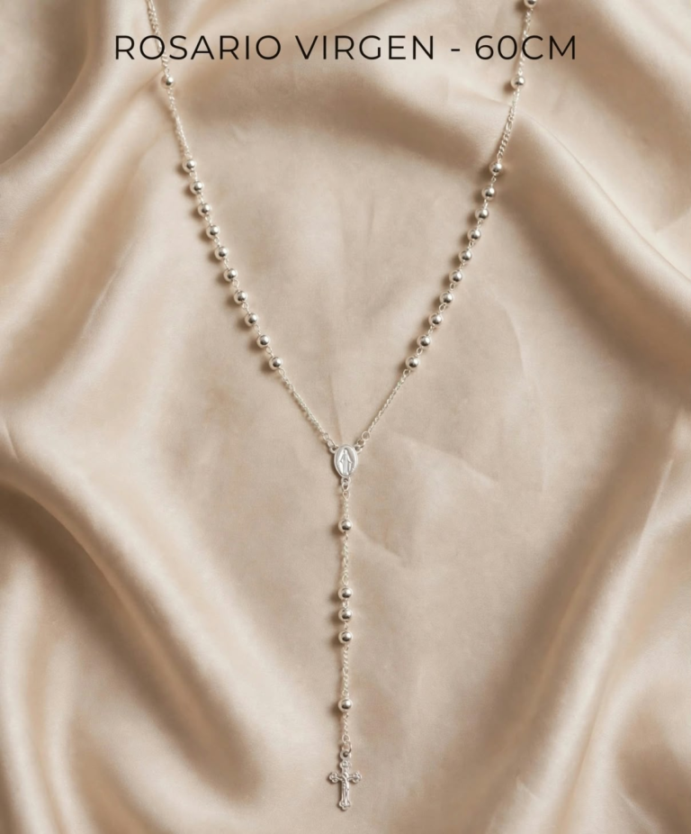 Rosario Virgen 60 cm