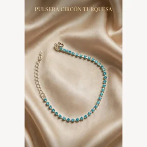 Pulsera Destellos Turquesa