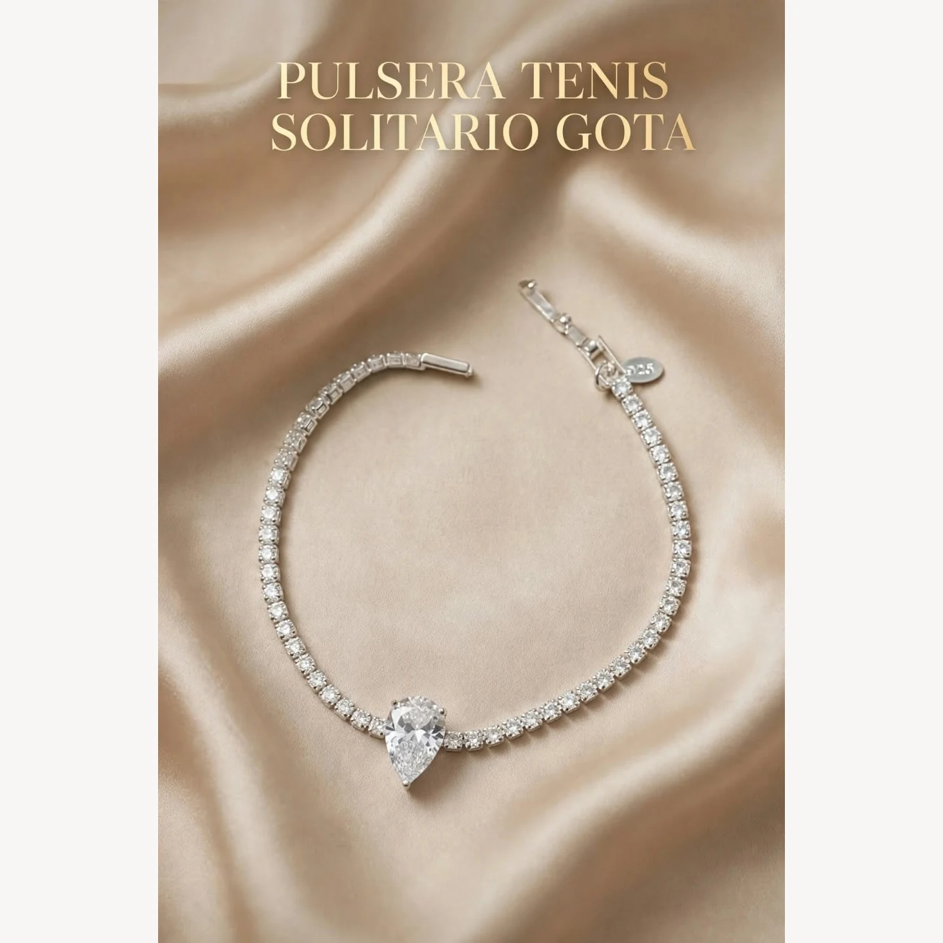Pulsera Gota Brillo — imagen principal
