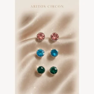 Aritos Redondos de Colores